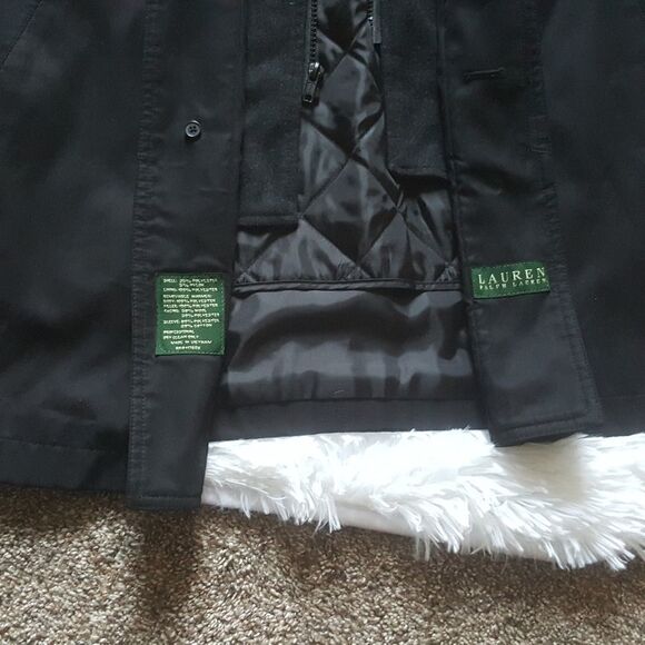 Ralph Lauren Wool Blend Coat - Picture 4 of 10